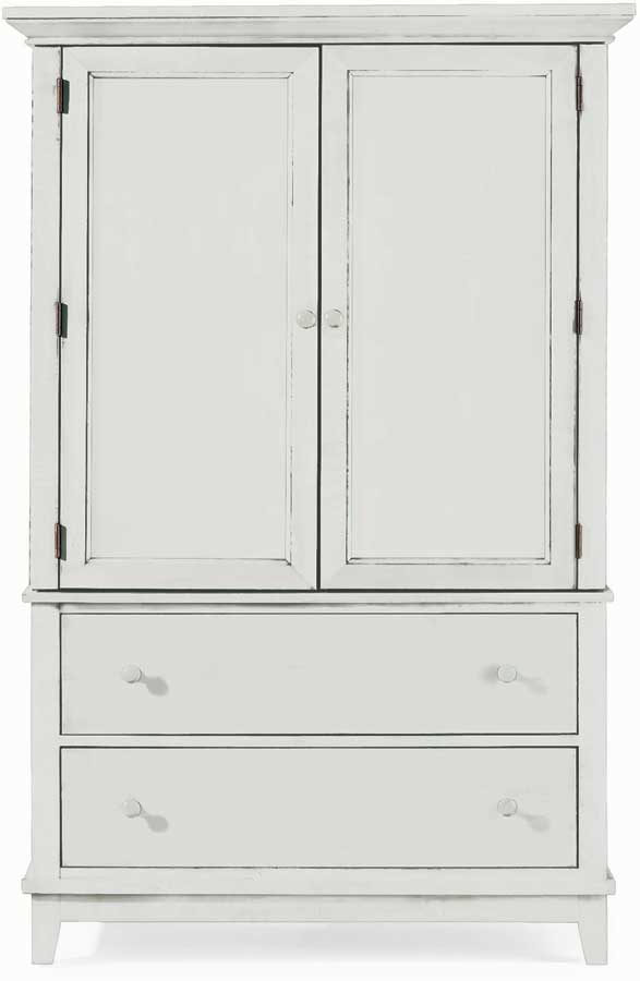 American Drew Sterling Pointe Door Chest White