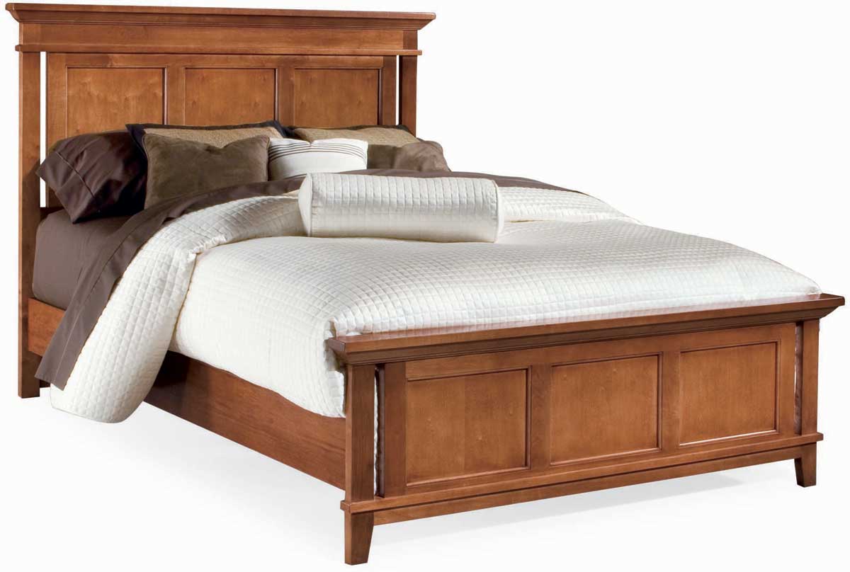 American Drew Sterling Pointe Panel Bed Cherry