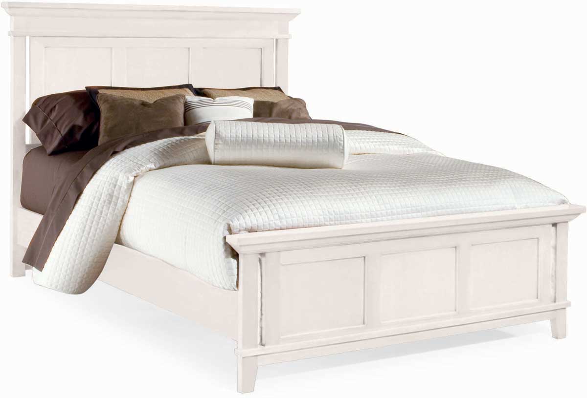 American Drew Sterling Pointe Panel Bed White