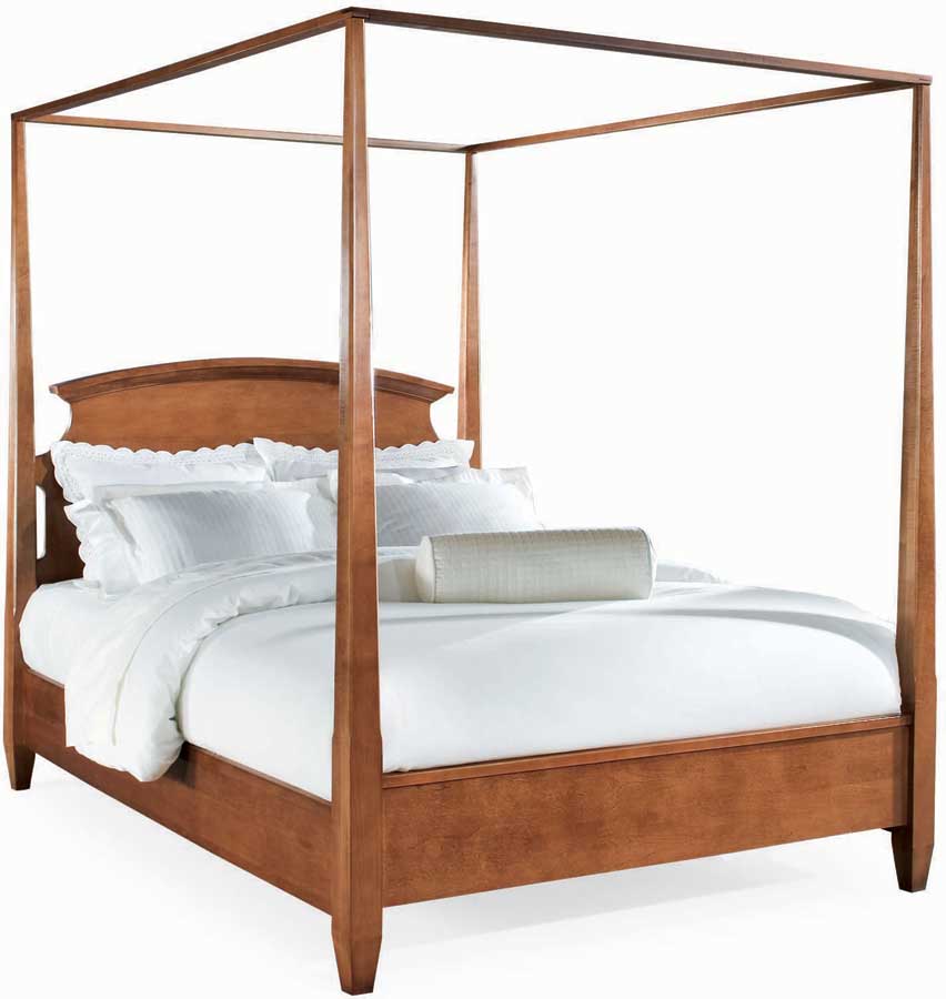 American Drew Sterling Pointe Poster Bed Cherry