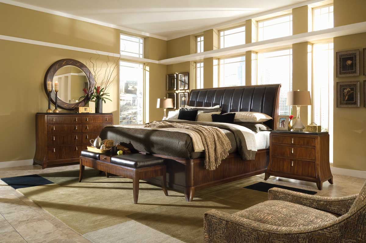 American Drew Bob Mackie Home-Signature Sleigh Bedroom Collection