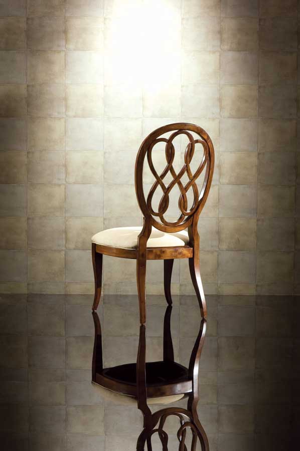American Drew Bob Mackie Home-Signature Splat Back Side Chair