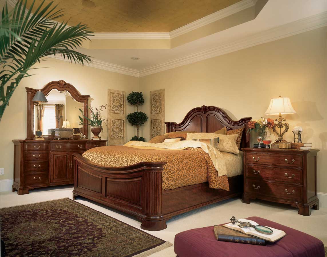 American Drew Cherry Grove Mansion Bed
