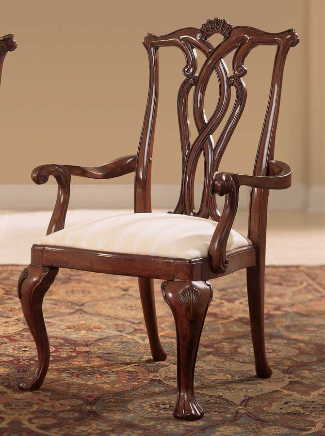 American Drew Cherry Grove Pierced Back Arm Chair