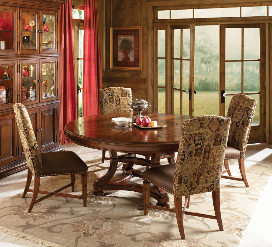 American Drew European Traditions 72in Round Dining Collection