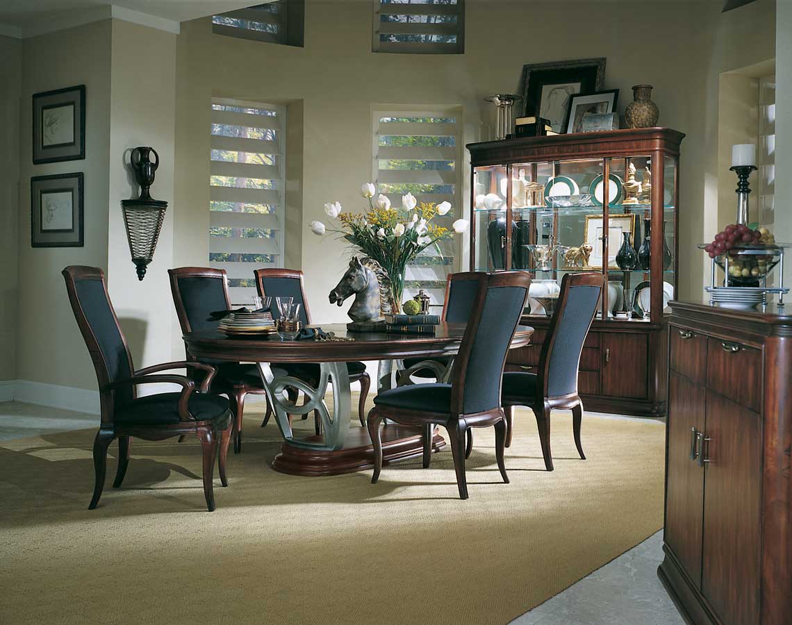 American Drew Advocate Double Pedestal Dining Collection