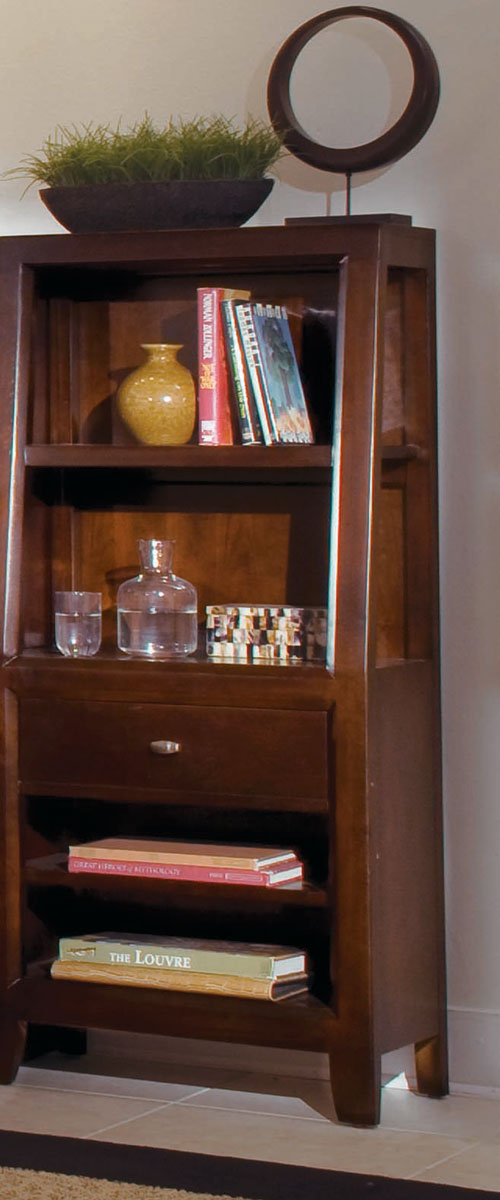 American Drew Tribecca Bookcase Nightstand American Drew Tribecca Bookcase Nightstand