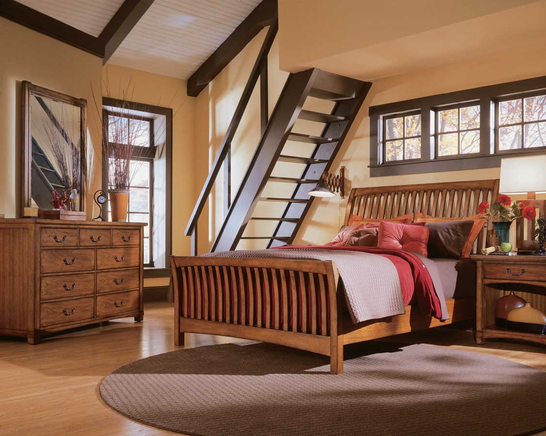 American Drew Beacon Ridge Slat Bedroom Collection American Drew Beacon Ridge Slat Bedroom Collection