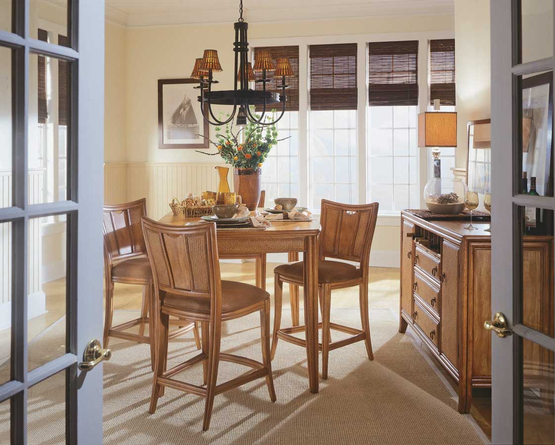 American Drew Antigua Gathering Counter Table Dining Collection American Drew Antigua Gathering Counter Table Dining Collection