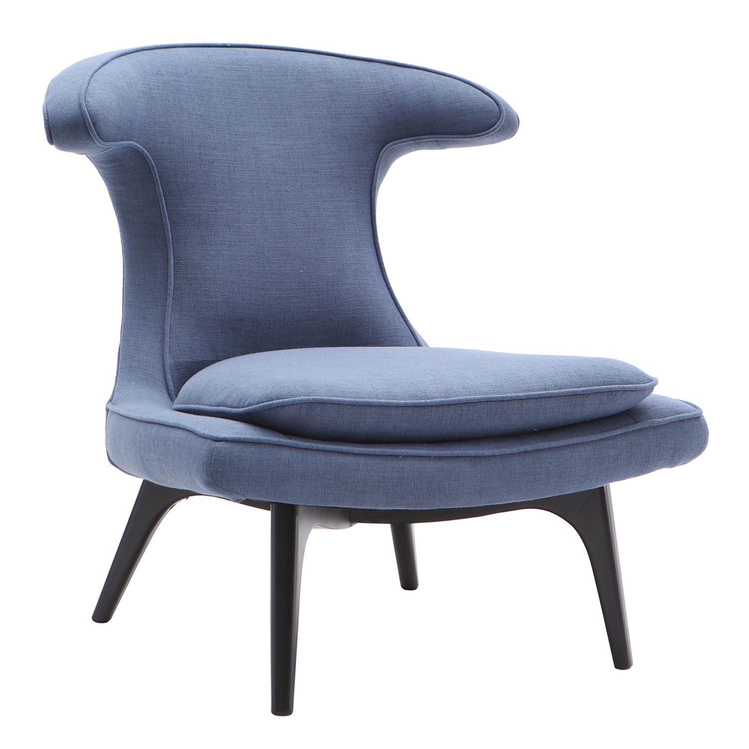 Armen Living Aria Chair - Blue