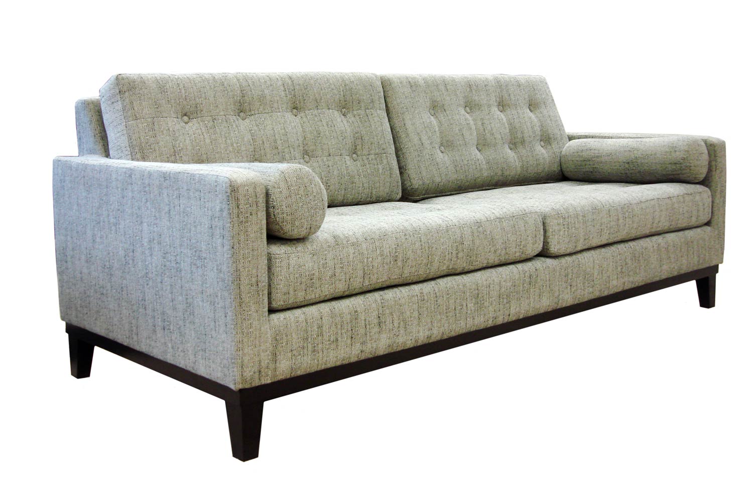 Armen Living Centennial Sofa Set - Ash Fabric