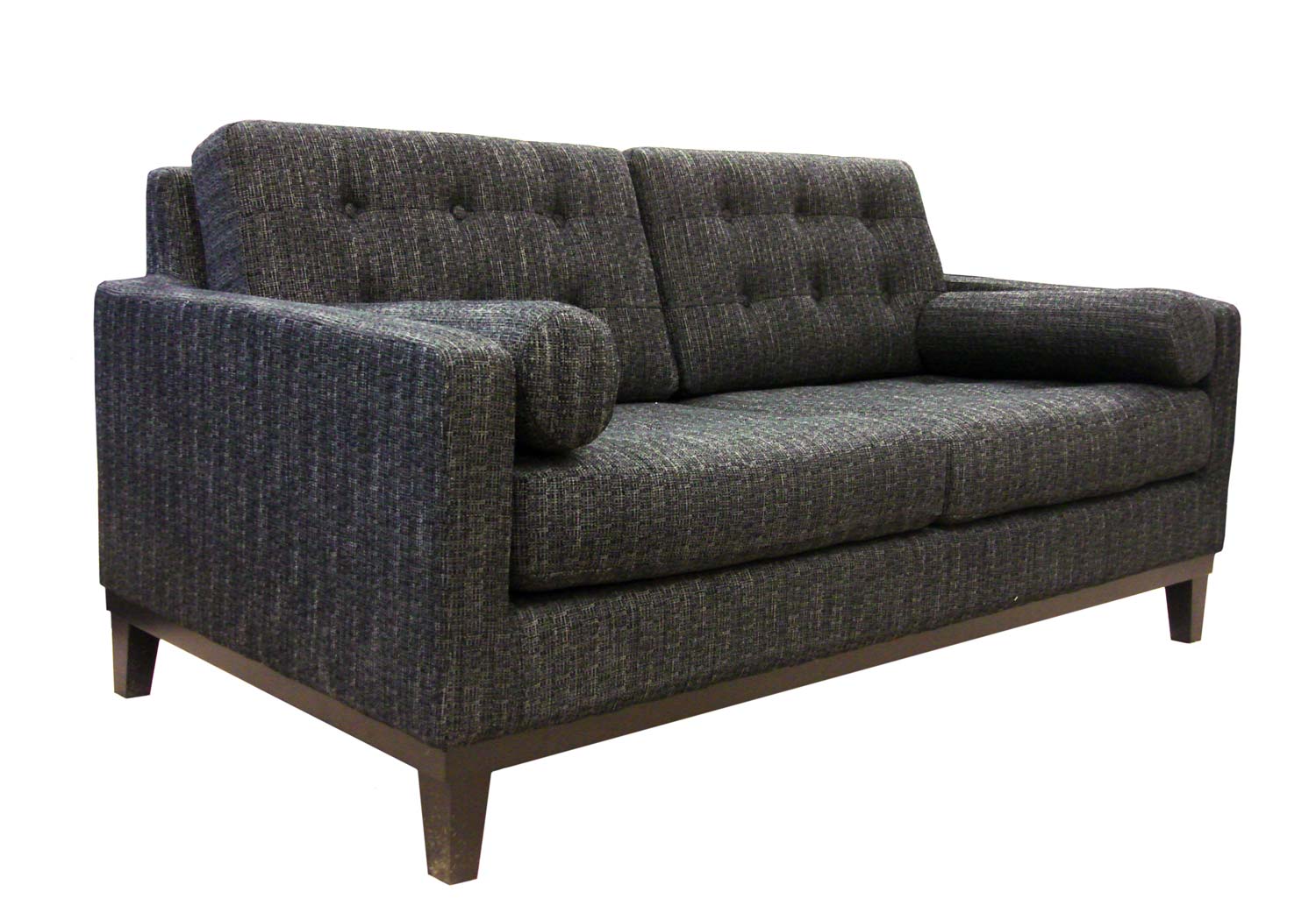 Armen Living Centennial Sofa Set - Charcoal Fabric