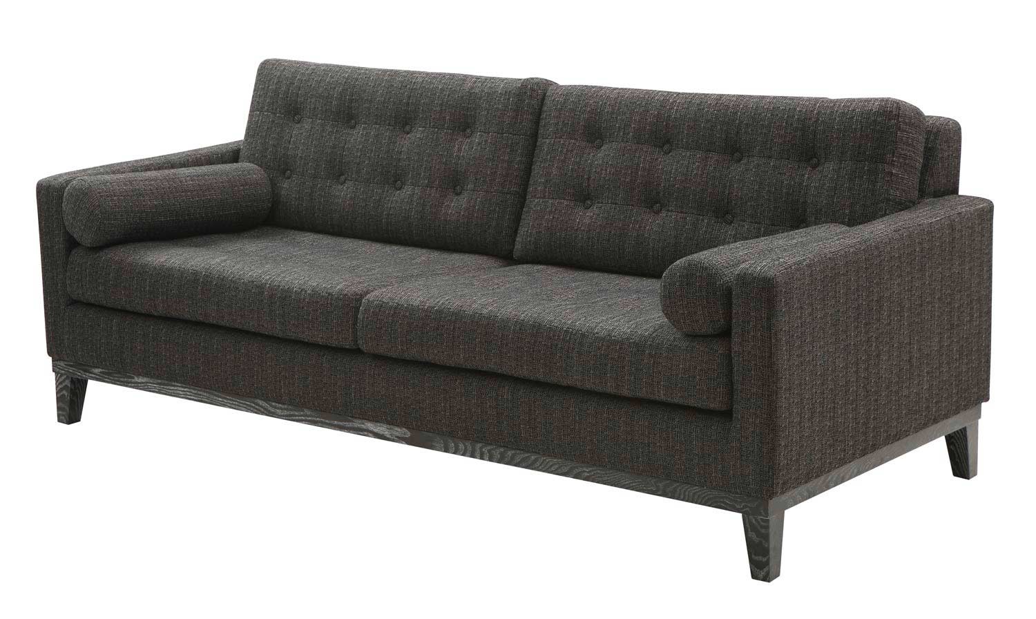 Armen Living Centennial Sofa Set - Charcoal
