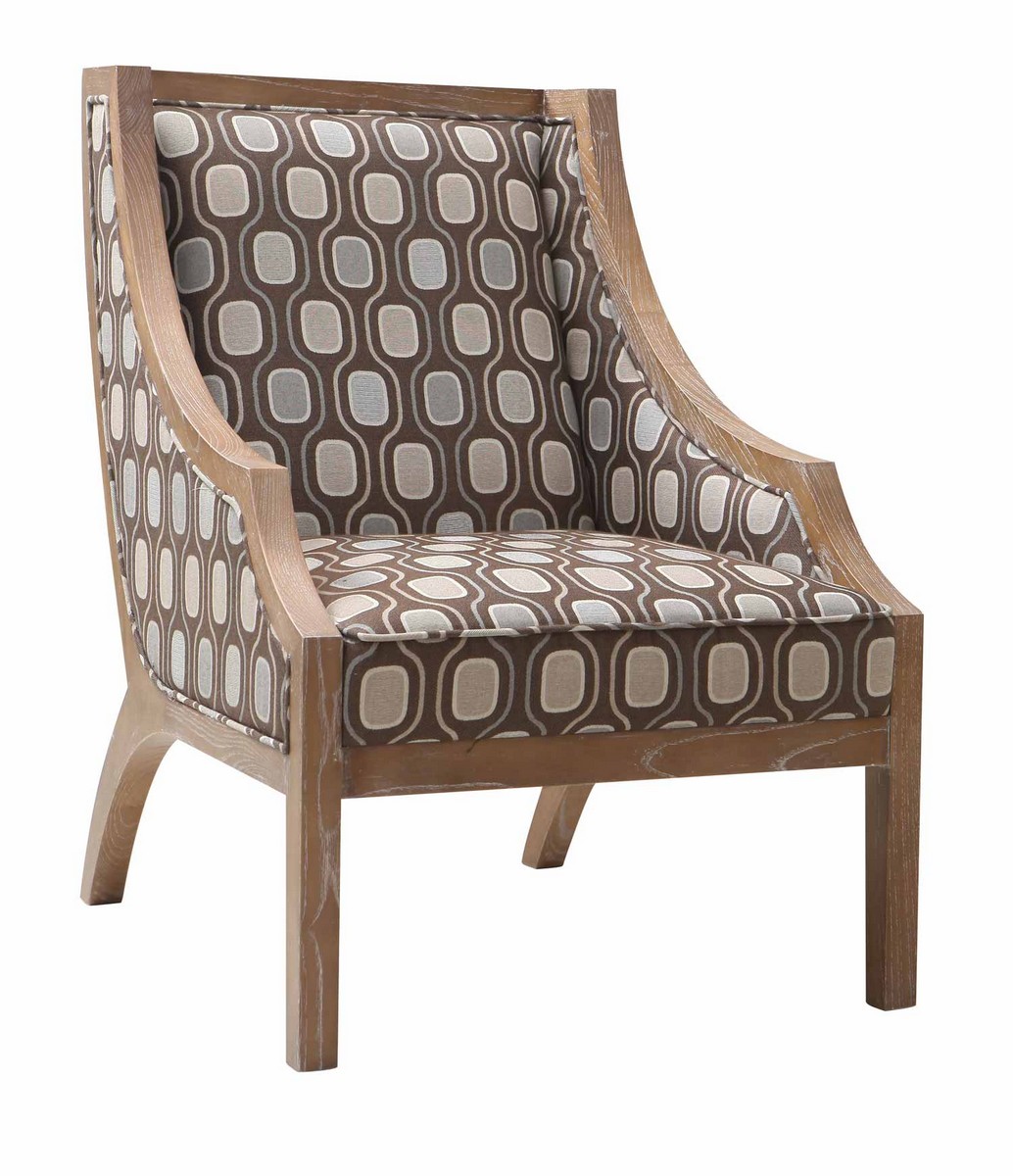 Armen Living Sahara Accent Chair - Multi Colored