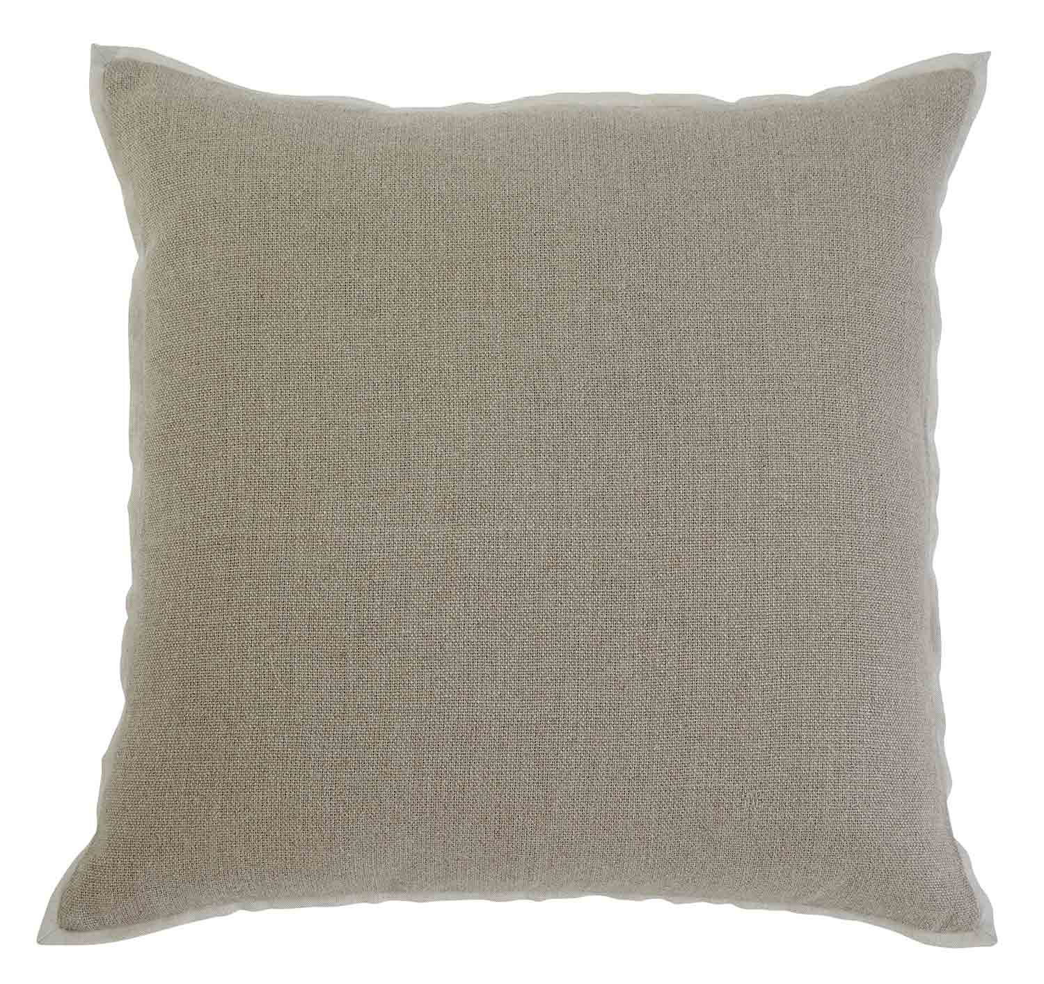 Ashley Solid Pillow Cover - Set of 4 - Khaki