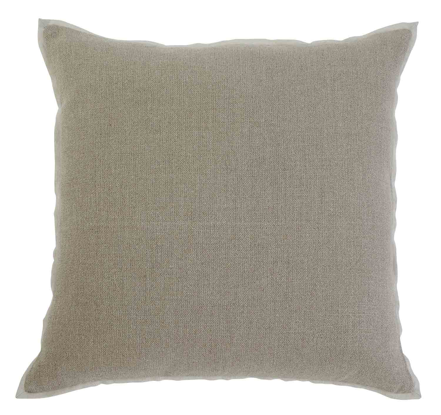 Ashley Solid Pillow Cover - Khaki ASHLEY-A1000342P at Homelement.com