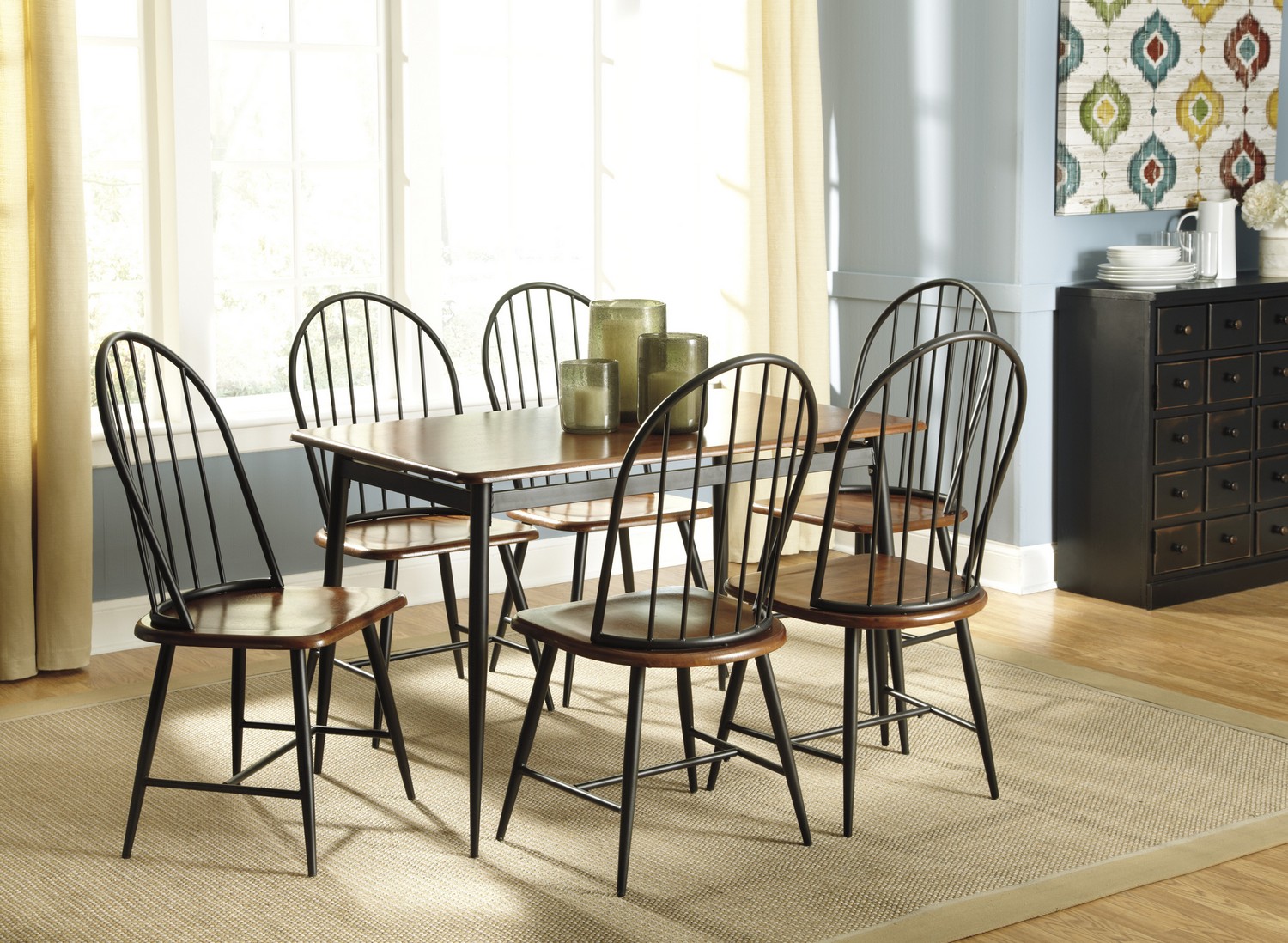 Ashley Shanilee Dining Room Set ASHLEYD2992501DINSET at