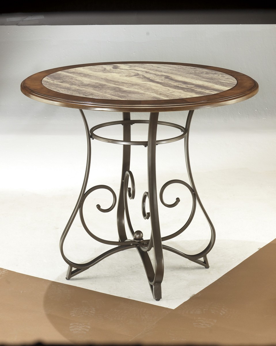 Ashley Hopstand Round Counter Height Table