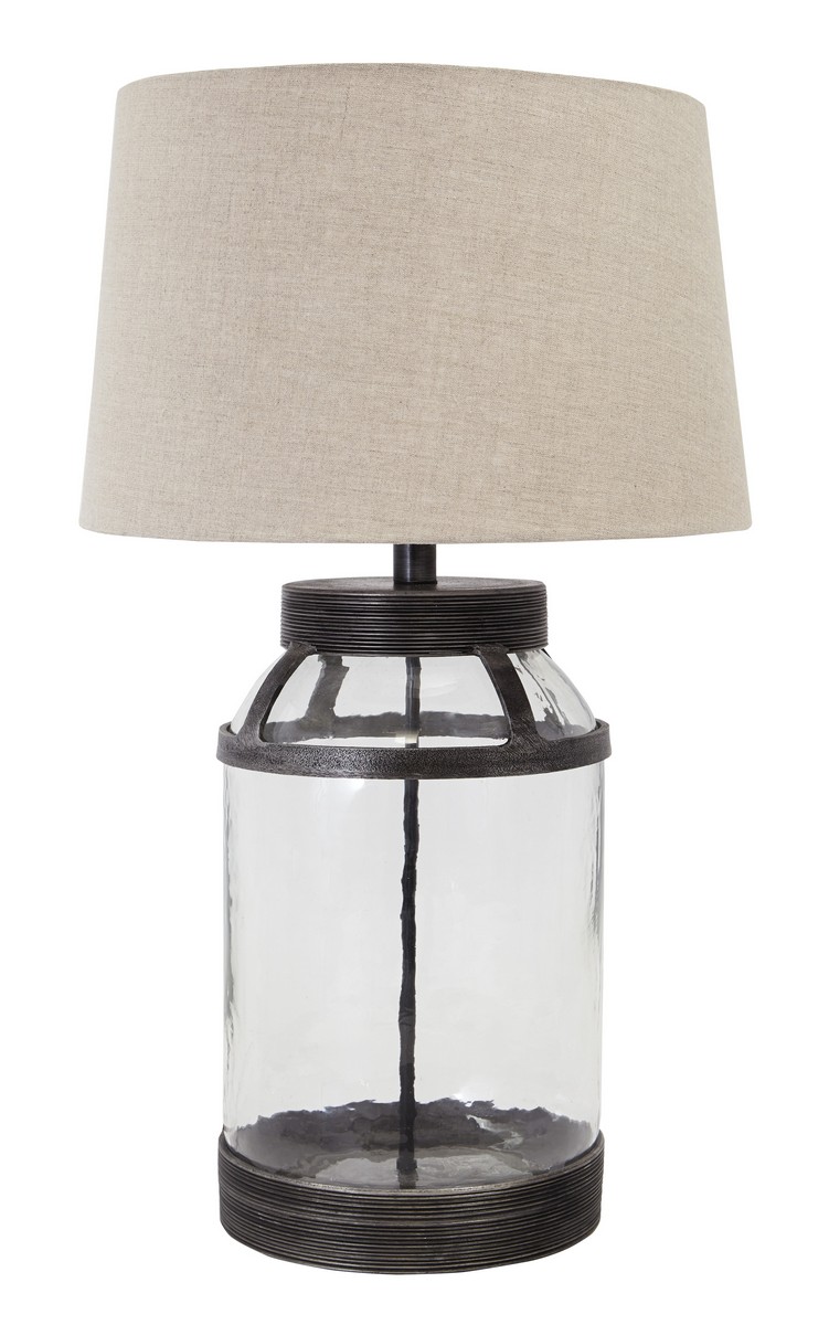 Ashley Shanika Glass Table Lamp