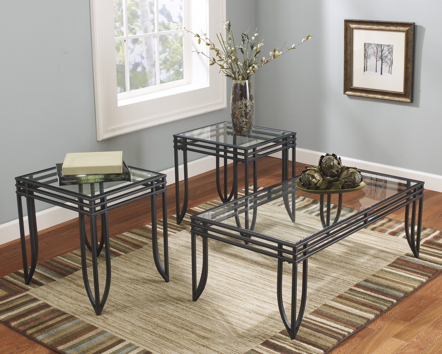 Ashley Exeter Occasional Table Set