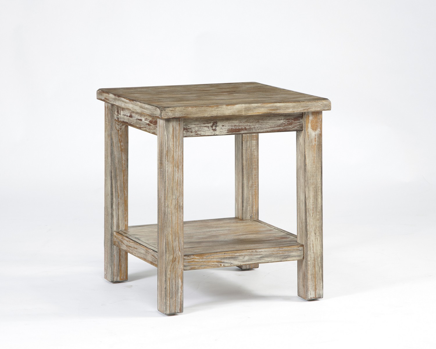 Ashley Rustic Accents Chair Side End Table