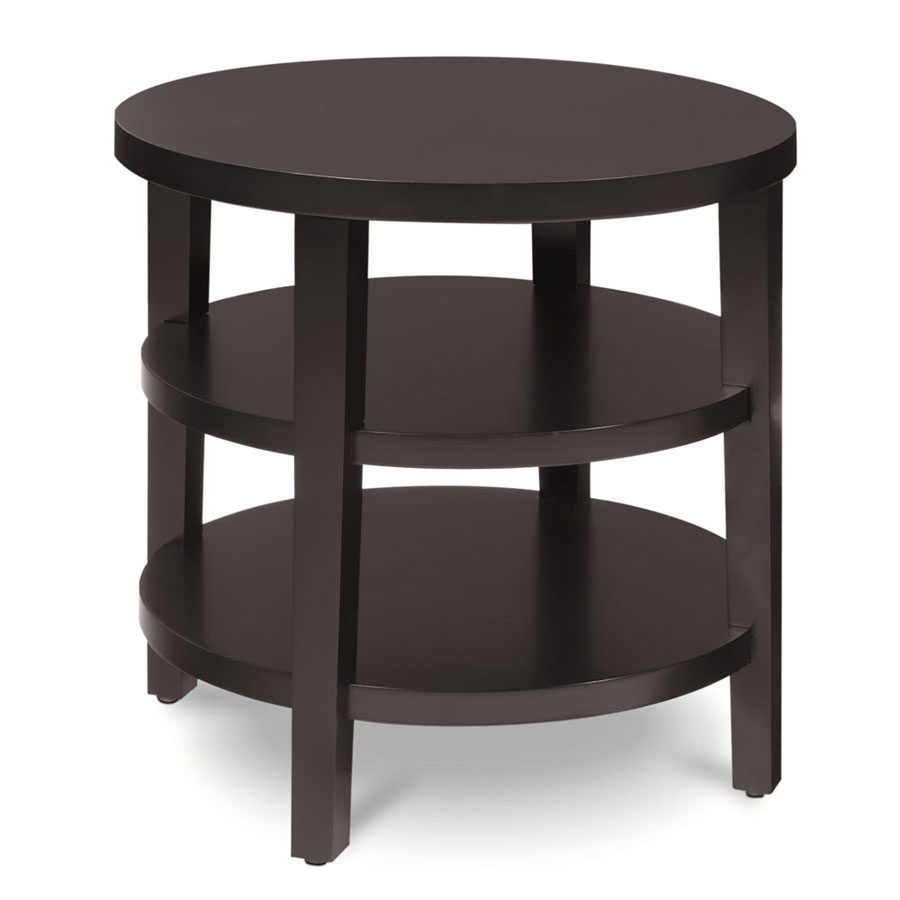 Avenue Six Merge Round End Table