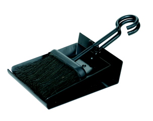 UniFlame Black Shovel And Brush Set With Pan-Uniflame