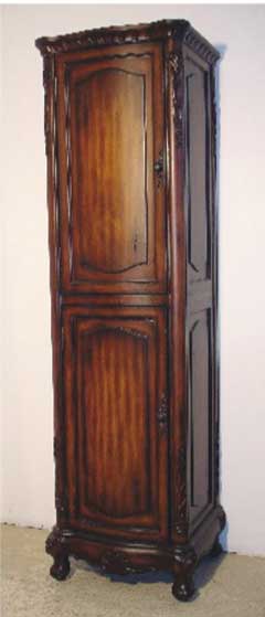 DragonWood Easton Linen Cabinet Teak-Dragon Wood
