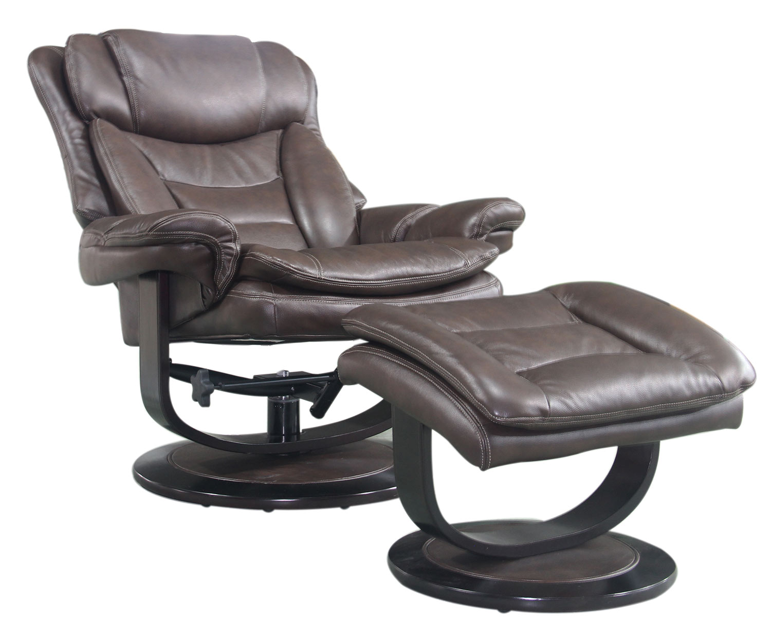 Barcalounger Roscoe Pedestal Recliner Chair and Ottoman - Chelsea ...