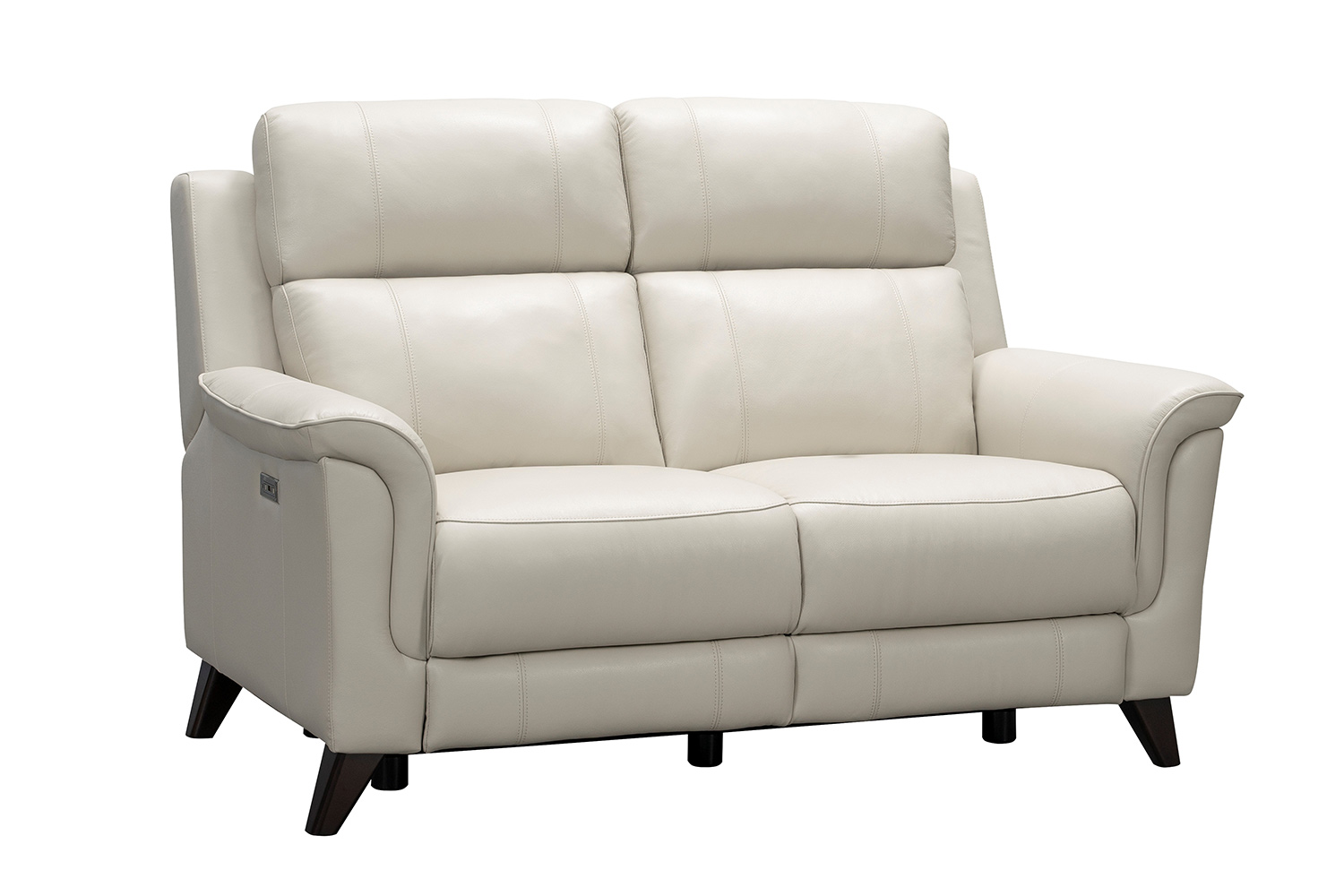 Barcalounger Kester Power Reclining Loveseat with Power Head Rests - Laurel Cream/Leather match