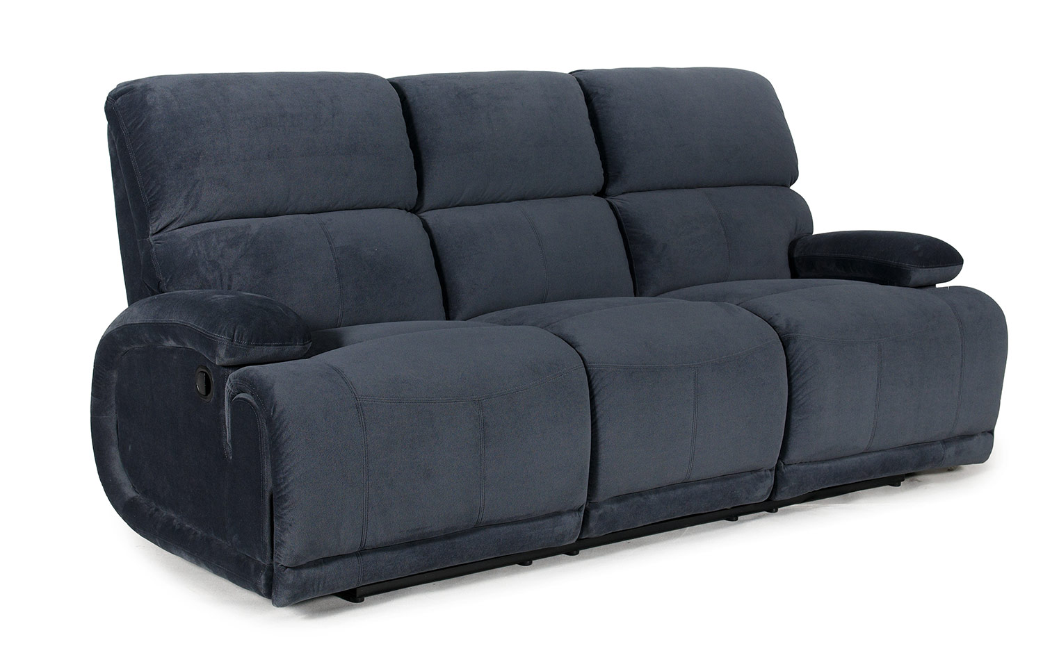 Barcalounger Hudson ll Casual Comforts Reclining Sofa - Charcoal