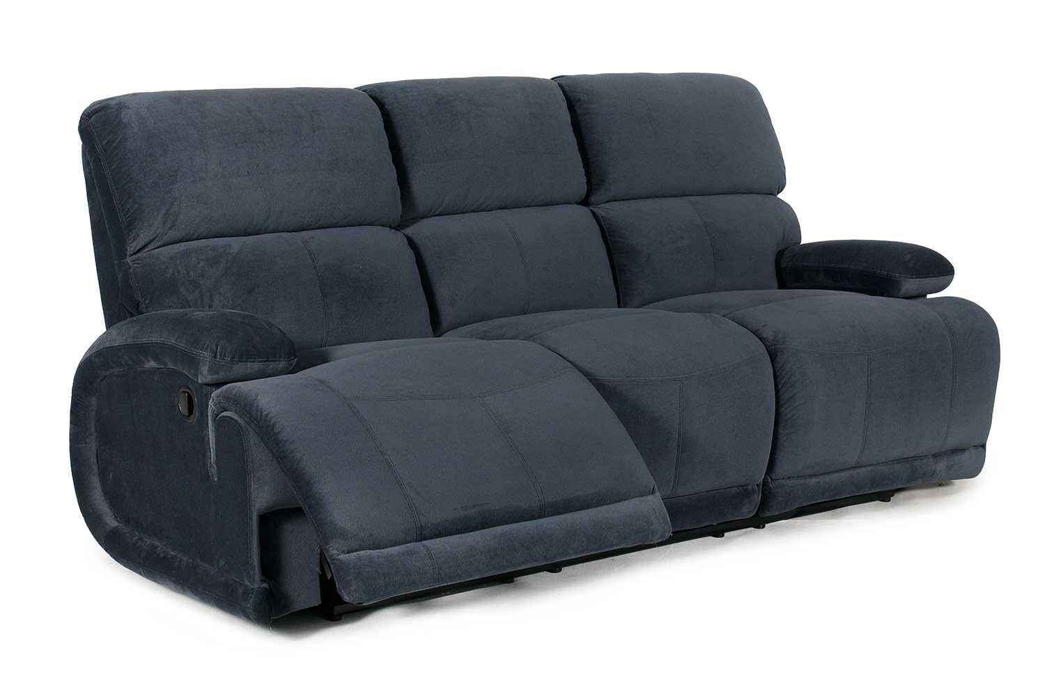 Barcalounger Hudson ll Casual Comforts Reclining Sofa - Charcoal