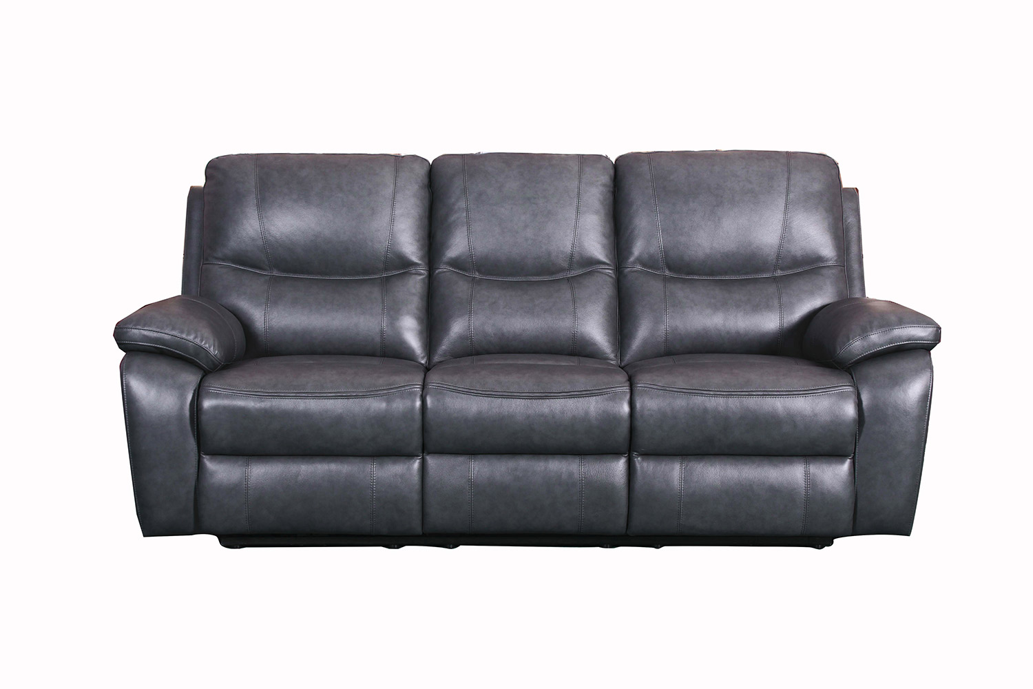 Barcalounger Carter Power Reclining Sofa - Toby Gray/Leather Match