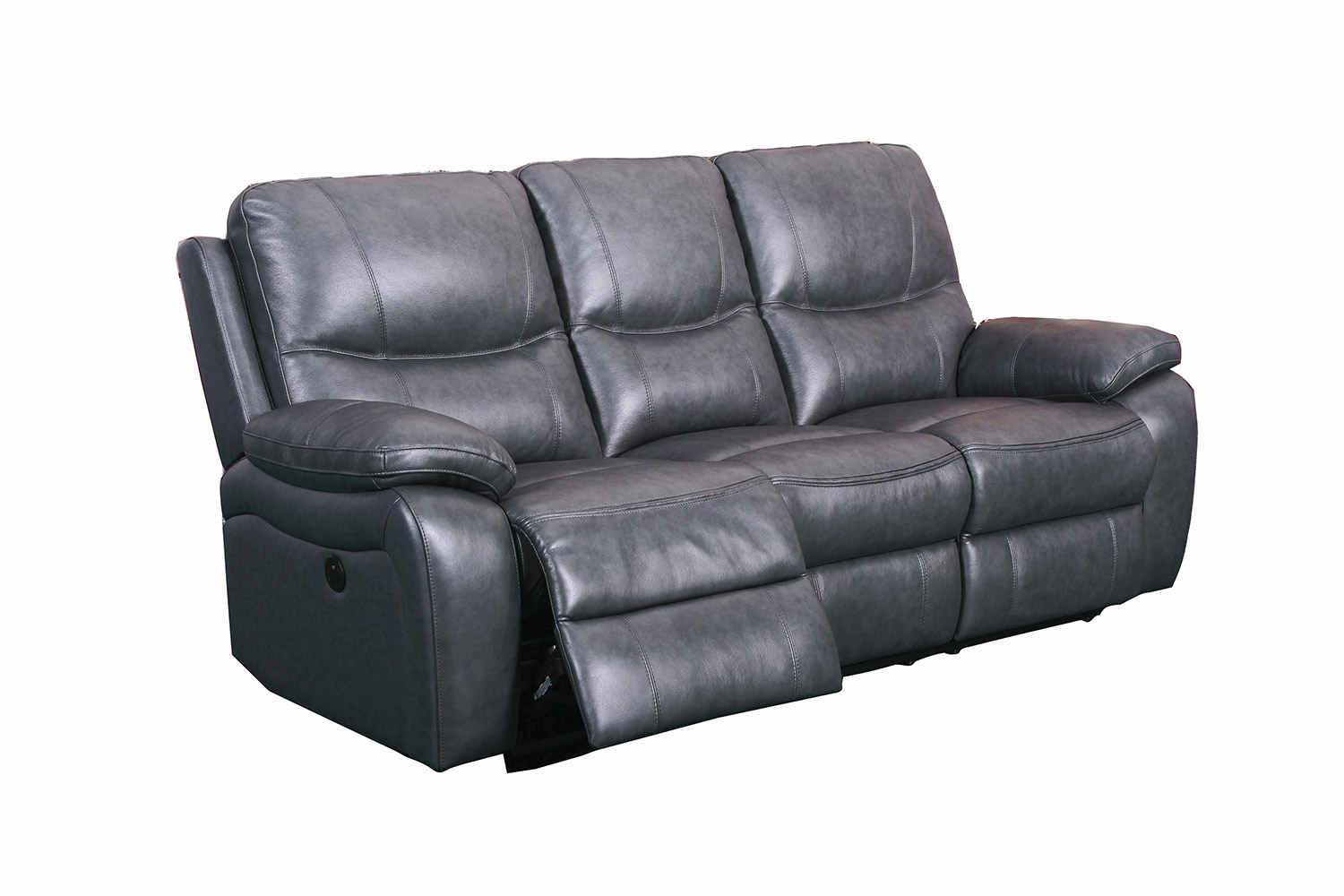 Barcalounger Carter Power Reclining Sofa - Toby Gray/Leather Match