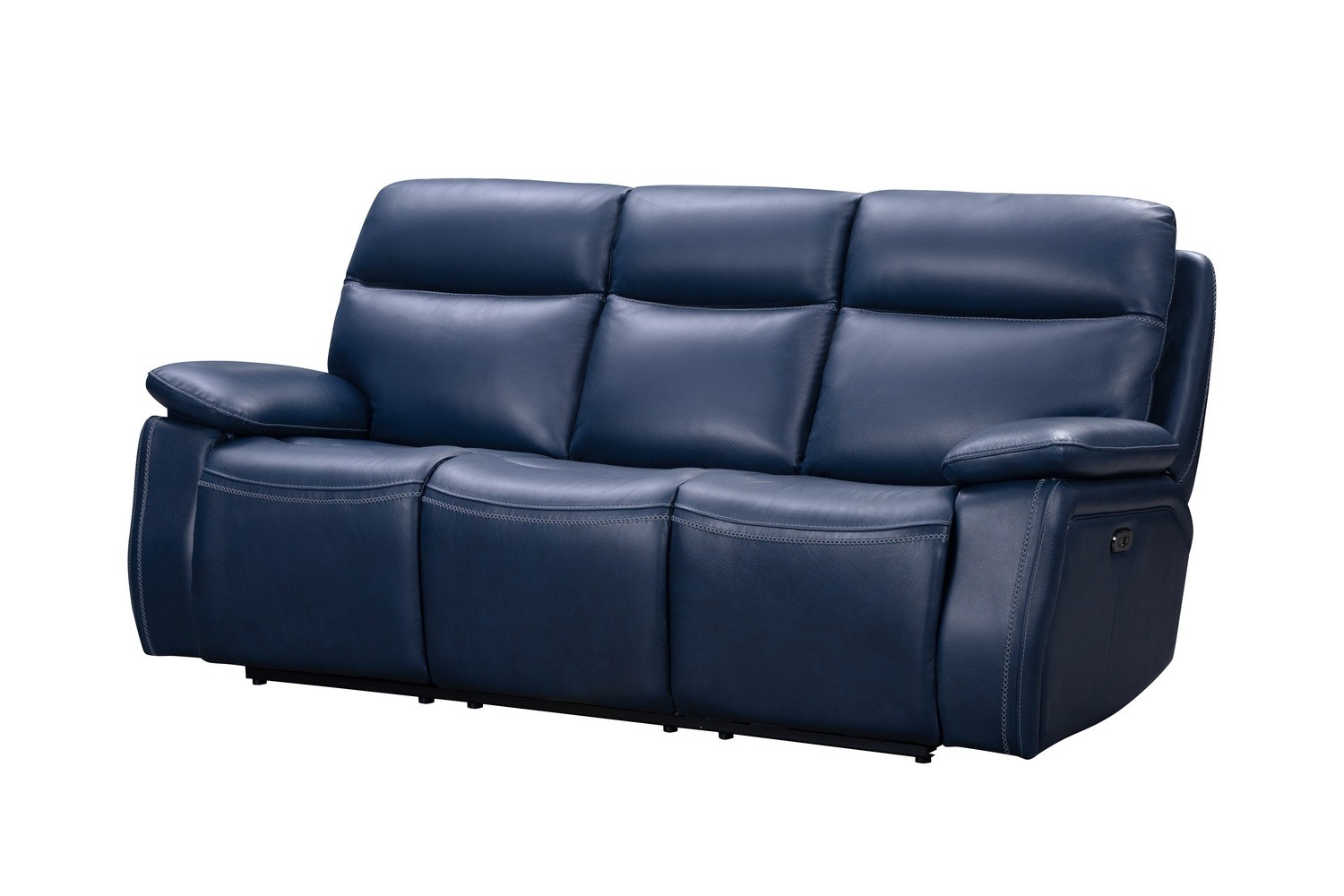 marco leather power reclining sofa