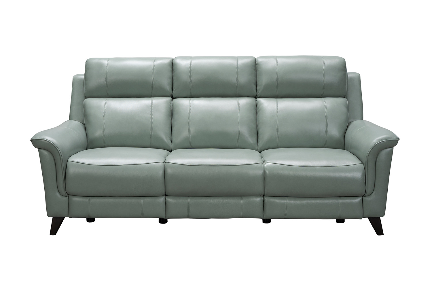 Barcalounger Kester Power Reclining Sofa with Power Head Rests - Lorenzo Mint/Leather match