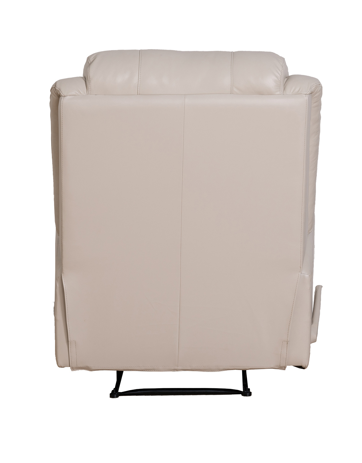 Barcalounger Bradley Big and Tall Recliner Chair - Lux Cream/Leather Match