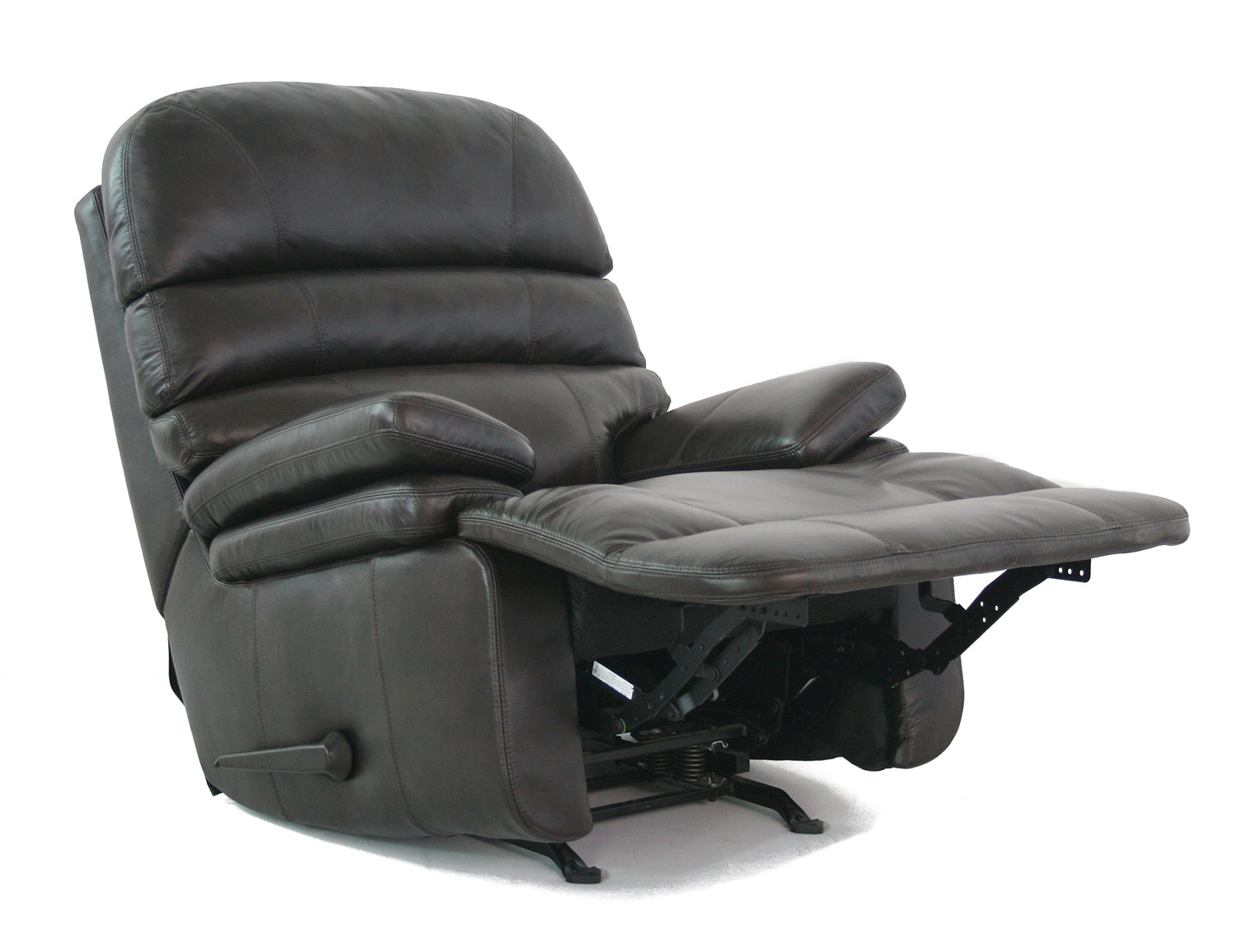 Barcalounger Laredo ll Casual Comfort Leather Recliner Chocolate 6
