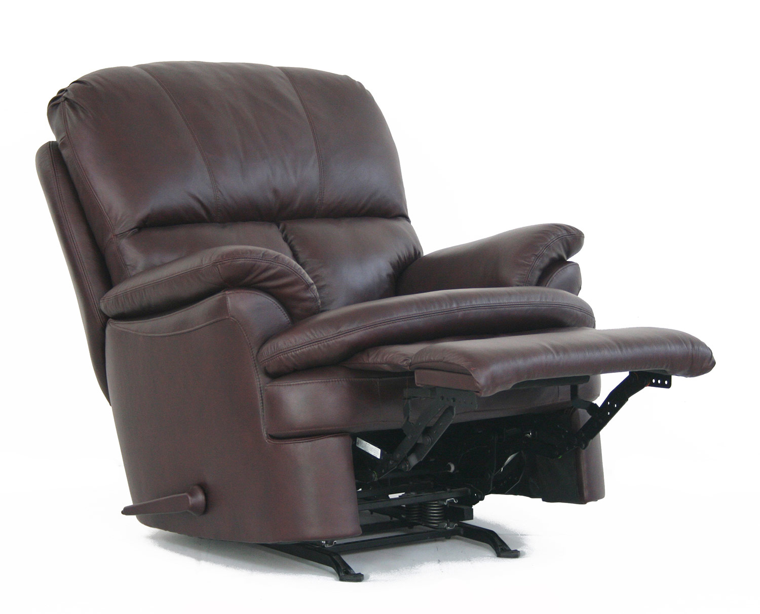 Barcalounger Sedona ll Casual Comfort Leather Recliner - Burgundy