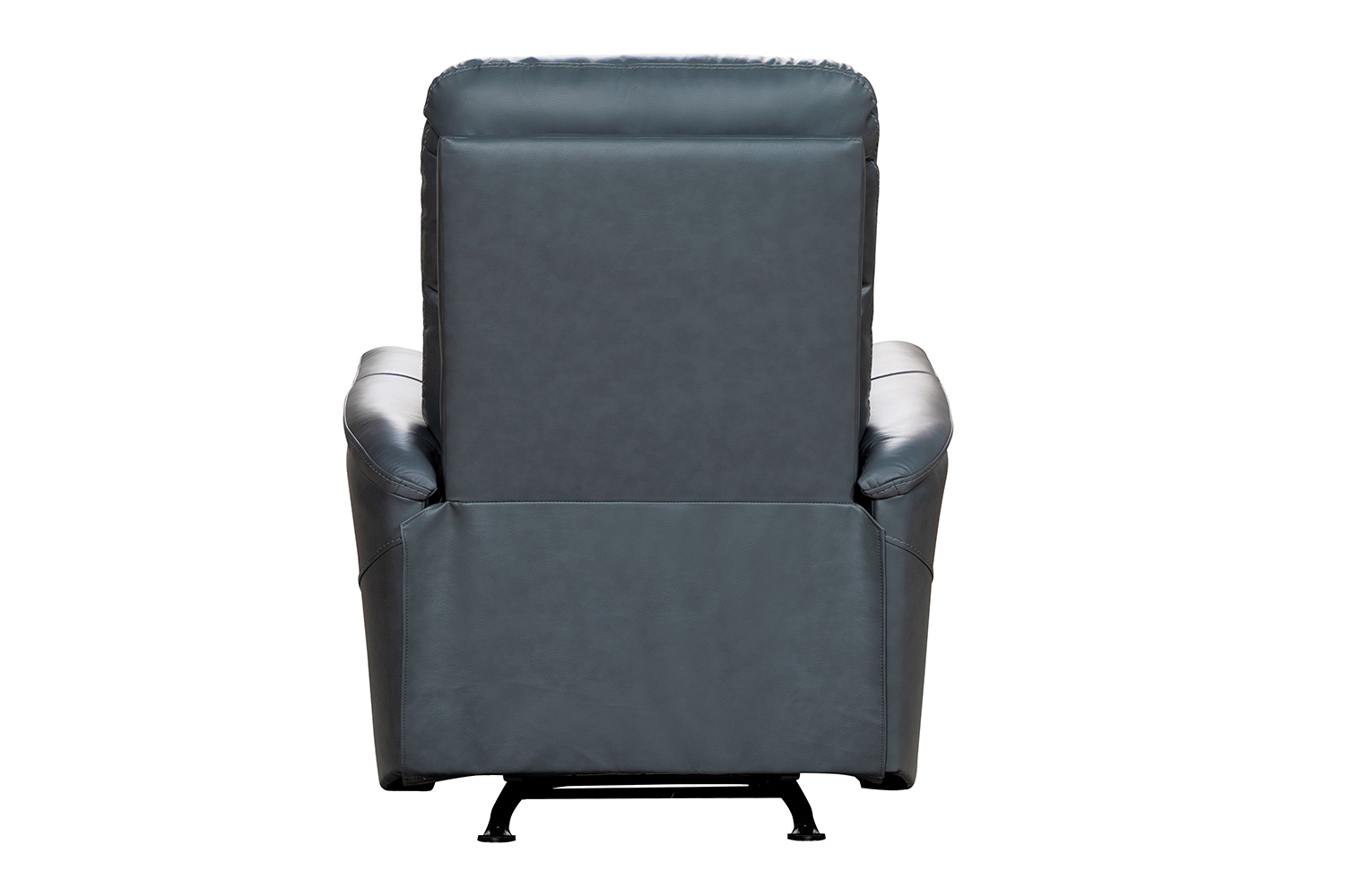 Barcalounger Horton Power Rocker Recliner Chair with Power Head Rest - Masen Bluegray/Leather match