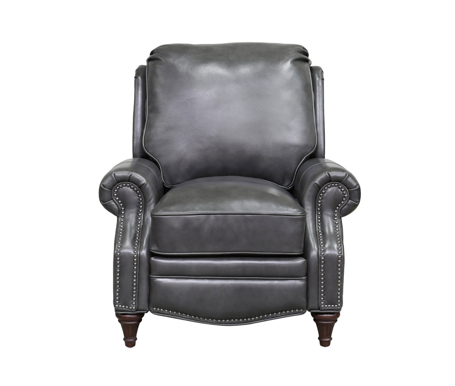 Barcalounger Avery Recliner Chair - Wrenn Gray/all leather