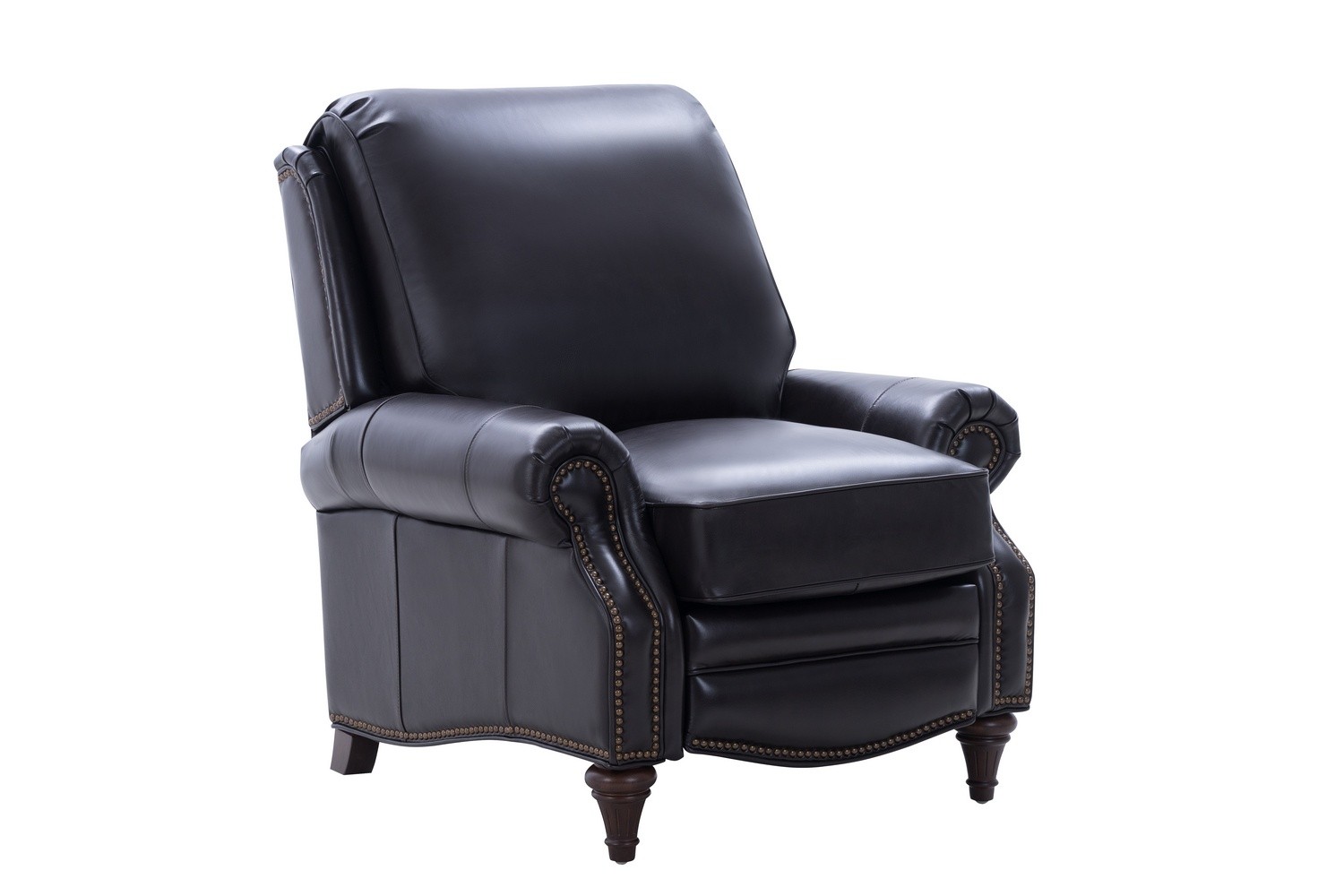Barcalounger Avery Recliner Chair - Bennington Fudge/All Leather