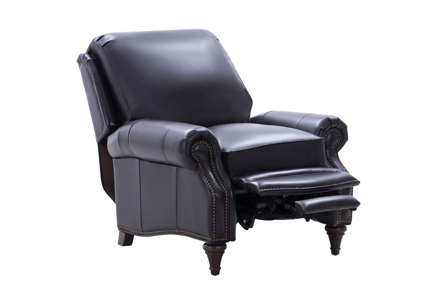 Barcalounger Avery Recliner Chair - Bennington Fudge/All Leather