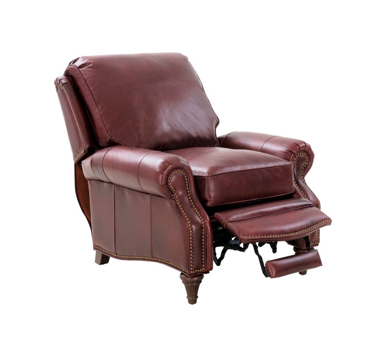 Barcalounger Avery Recliner Chair - Emerson Sangria/Top Grain Leather