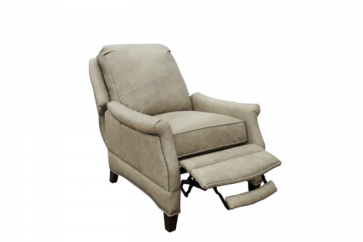 Barcalounger Ashebrooke Recliner Chair - York Taupe/All Top Rain Leather