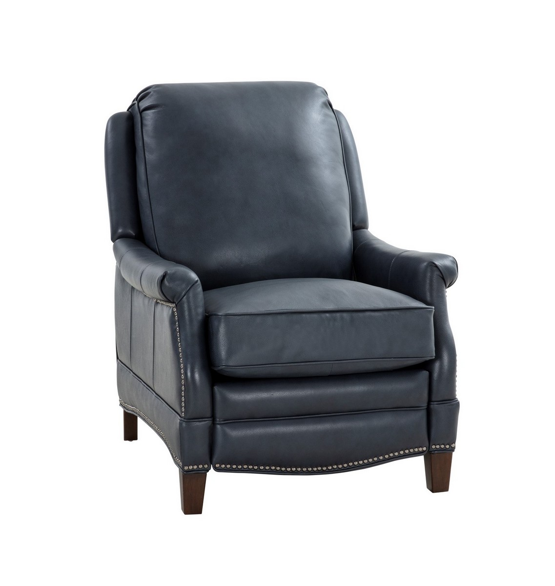 Barcalounger Ashebrooke Recliner Chair - Barone Navy Blue/All Leather