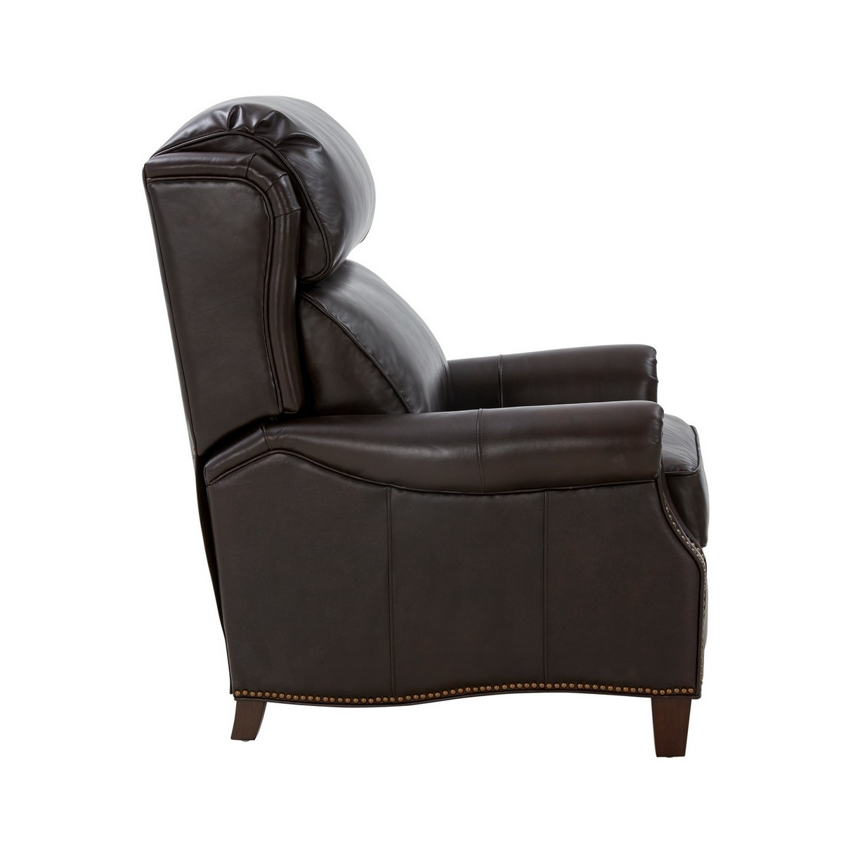 Barcalounger Meade Recliner Chair - Bennington Fudge/All Leather
