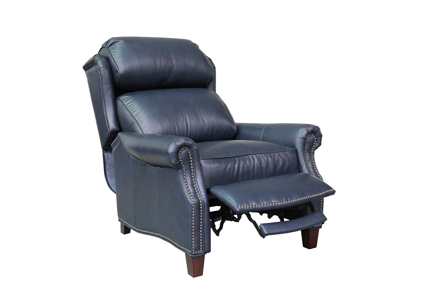 Barcalounger Meade Recliner Chair - Shoreham Blue/All Leather