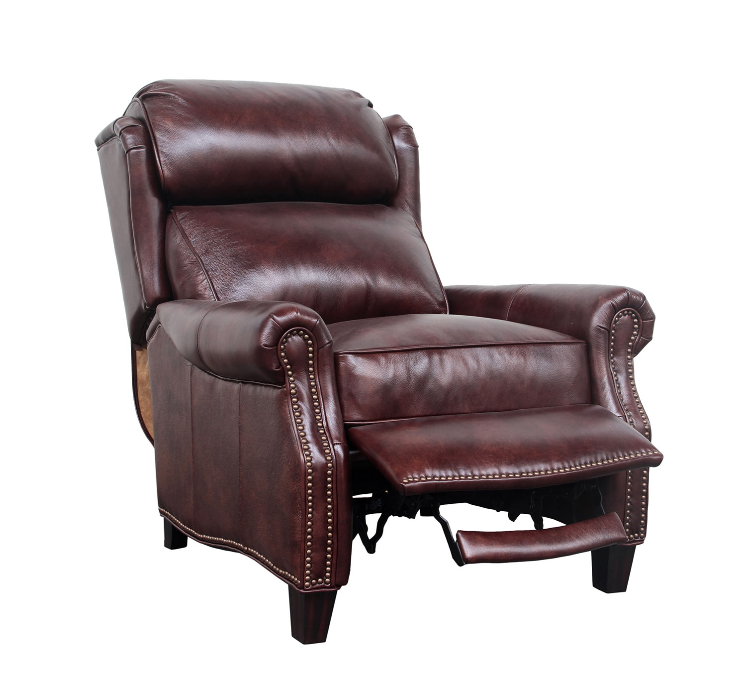 Barcalounger Meade Recliner Chair - Wenlock Fudge/all leather