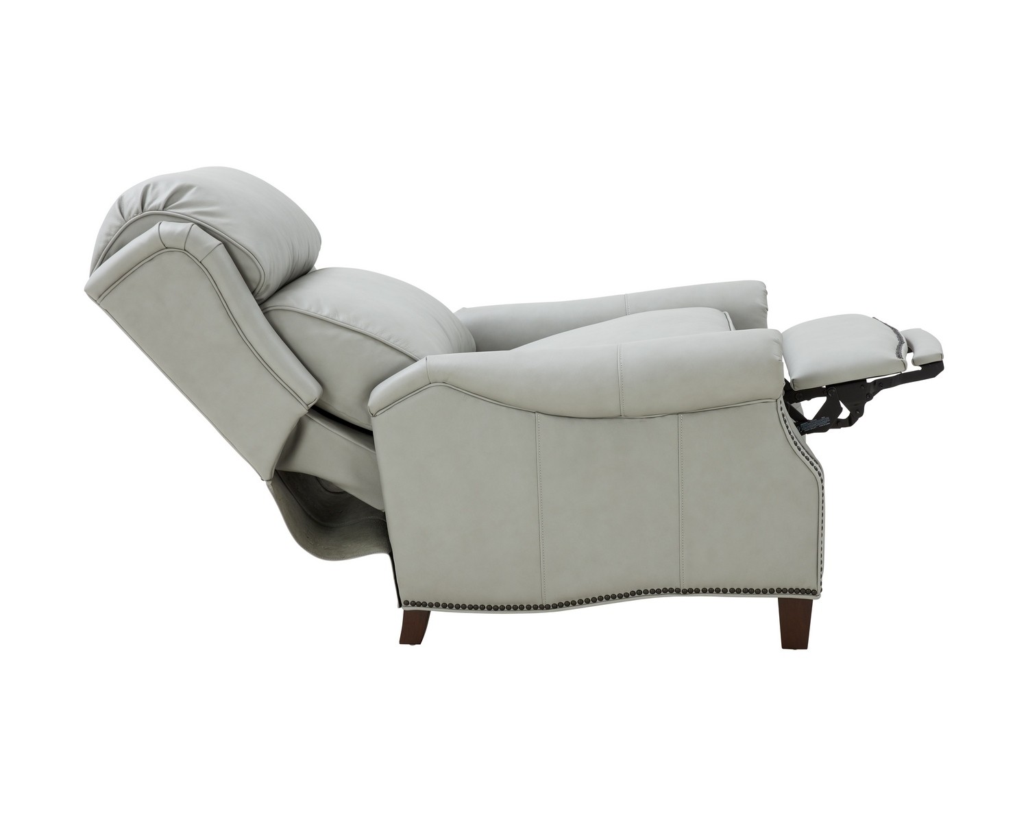 Barcalounger Meade Recliner Chair - Corbett Chromium/All Leather